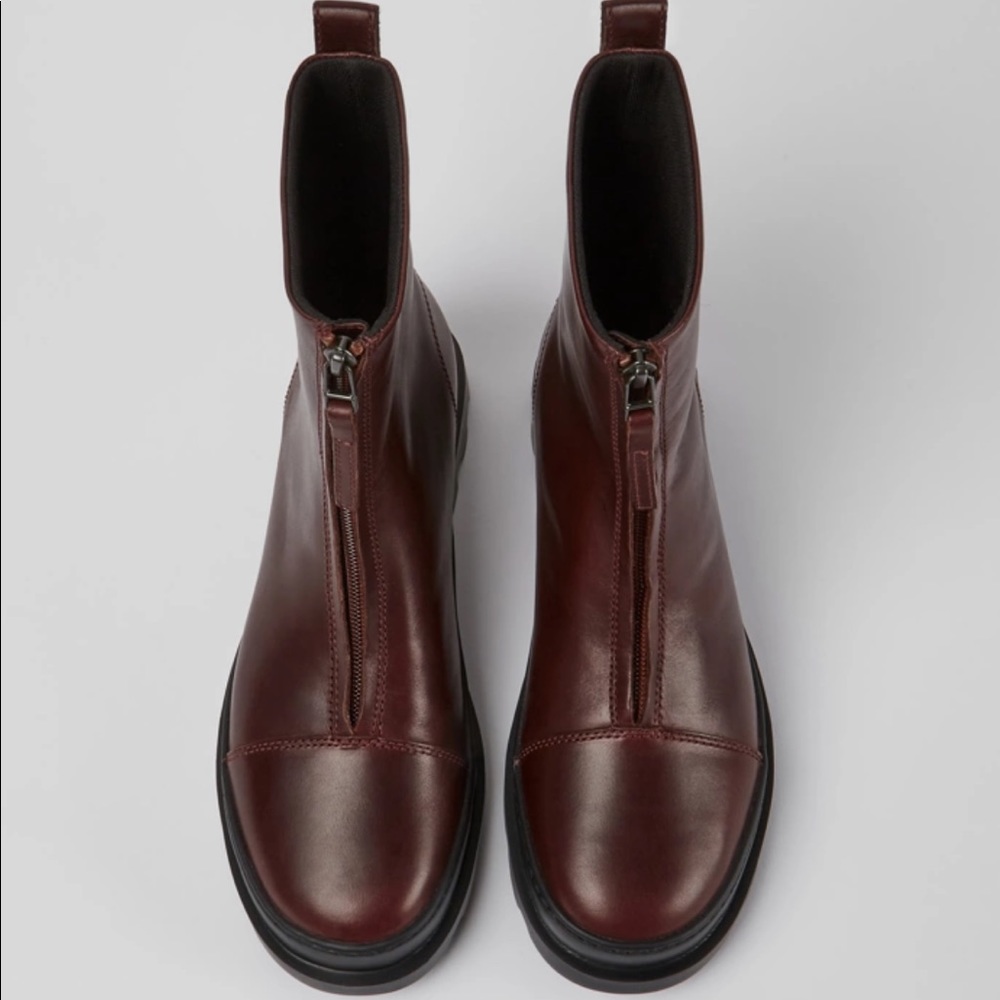 Camper boots, Brutus, burgundy